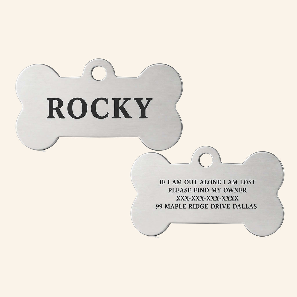 Médaille Personnalisée pour Chien